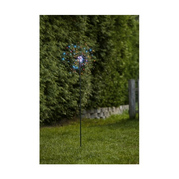 Ogrodowa wbijana dekoracja świetlna Star Trading Outdoor Firework Rumio, wys. 110 cm