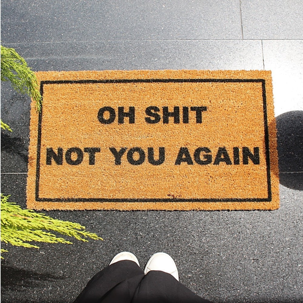 Wycieraczka Doormat Oh Shit 70x40 Cm Bonami