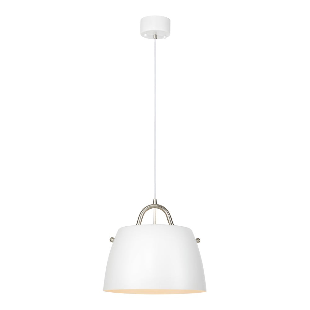 Biała lampa wisząca Markslöjd Spin Pendant White