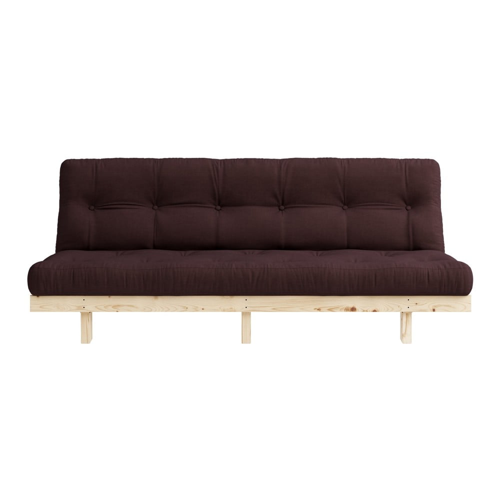 Sofa rozkładana Karup Design Lean Raw Brown