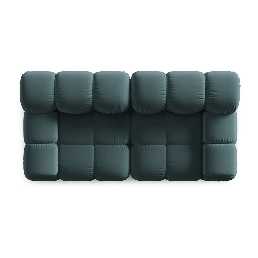 Morska aksamitna sofa 188 cm Bellis – Micadoni Home