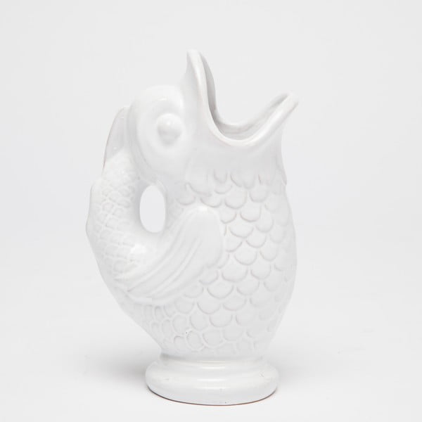Biały ręcznie wykonany wazon Velvet Atelier Pez