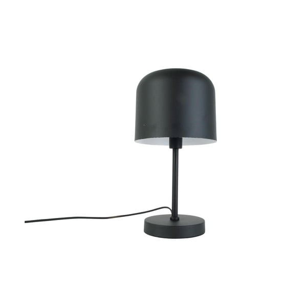 Czarna lampa stołowa Leitmotiv Capa, wys. 39,5 cm
