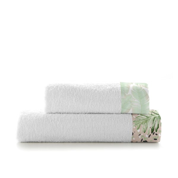 Zestaw 2 bawełnianych ręczników Happy Friday Basic Delicate