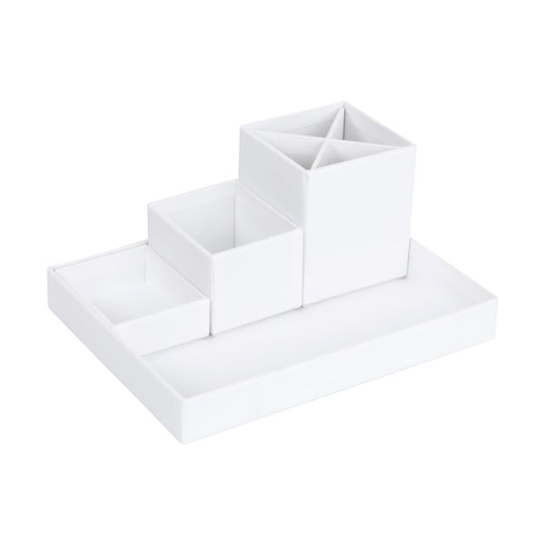 Biały 4-częściowy przybornik Bigso Box of Sweden Lena