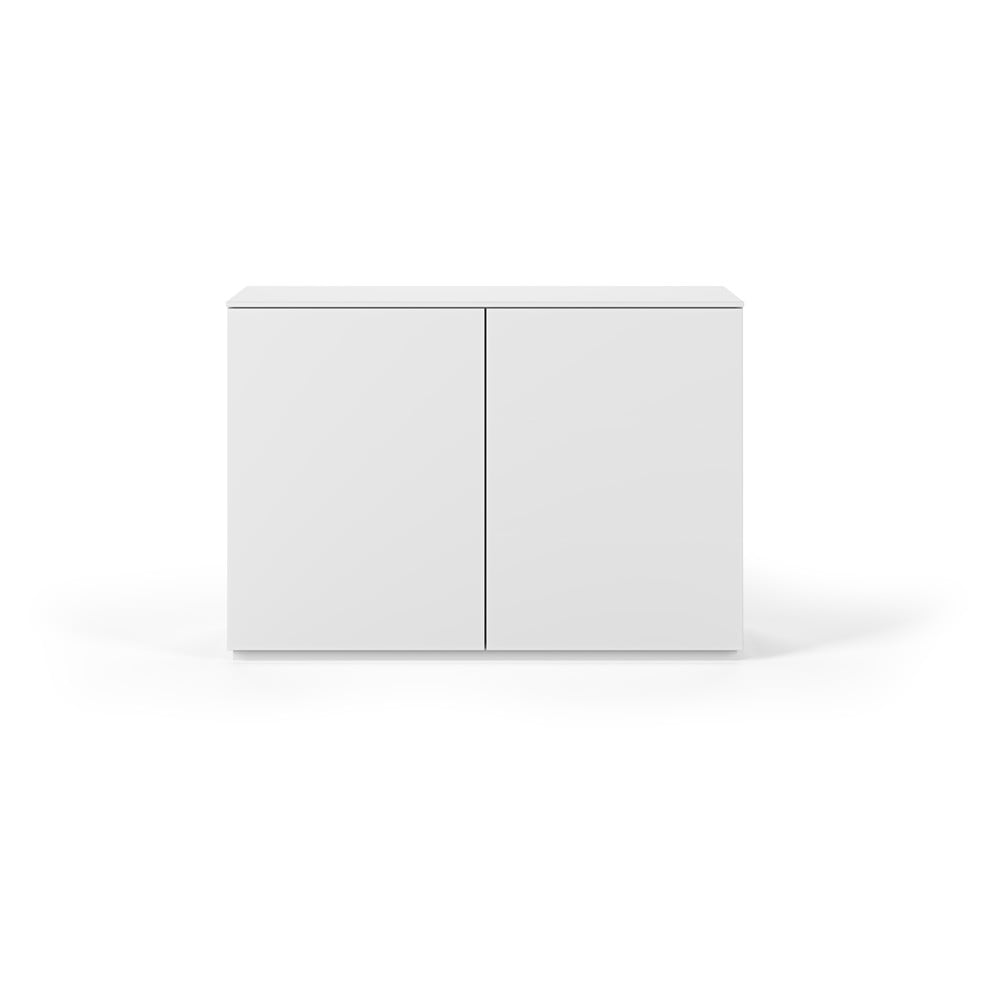 Biała komoda z drzwiczkami TemaHome Join, 120x84 cm
