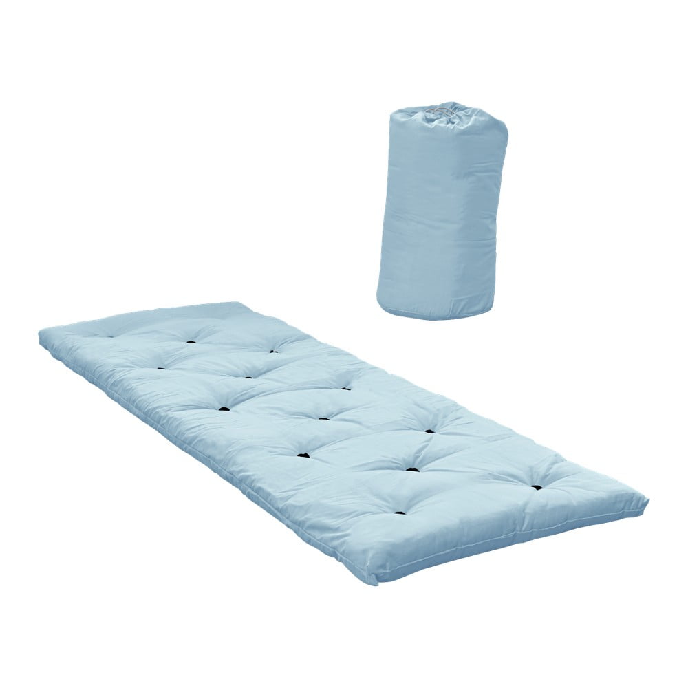 Materac dla gości Karup Design Bed in a Bag Light Blue, 70x190 cm