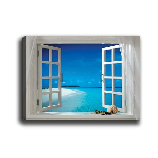 Obraz Tablo Center Open Window, 70x50 cm