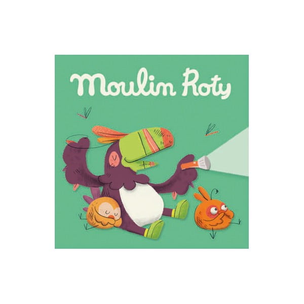 Dyski do wyświetlania bajek dla dzieci Moulin Roty Wesoła dżungla