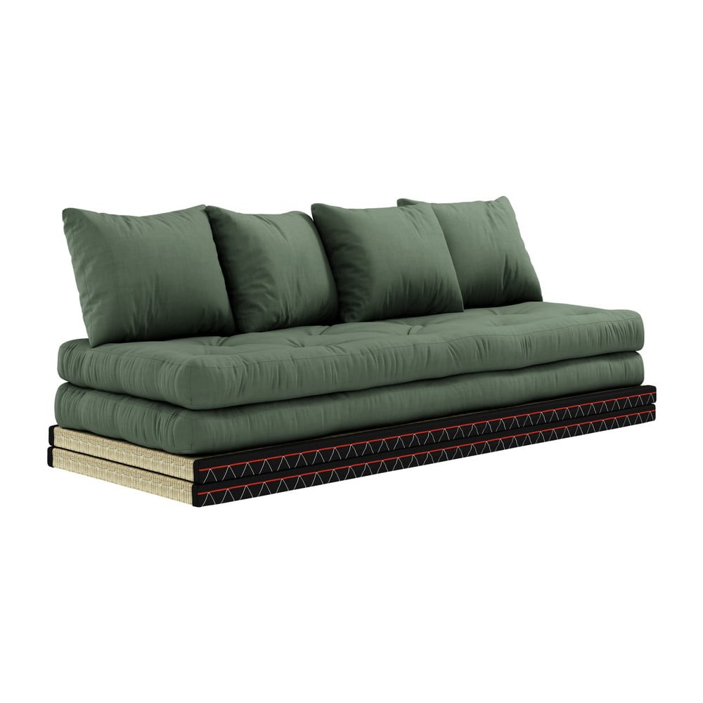 Sofa rozkładana Karup Design Chico Olive Green