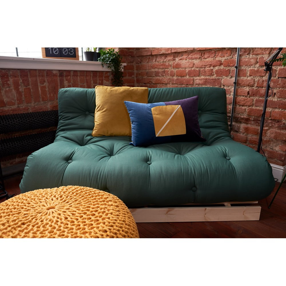 Sofa rozkładana Karup Design Roots Raw/Bordeaux