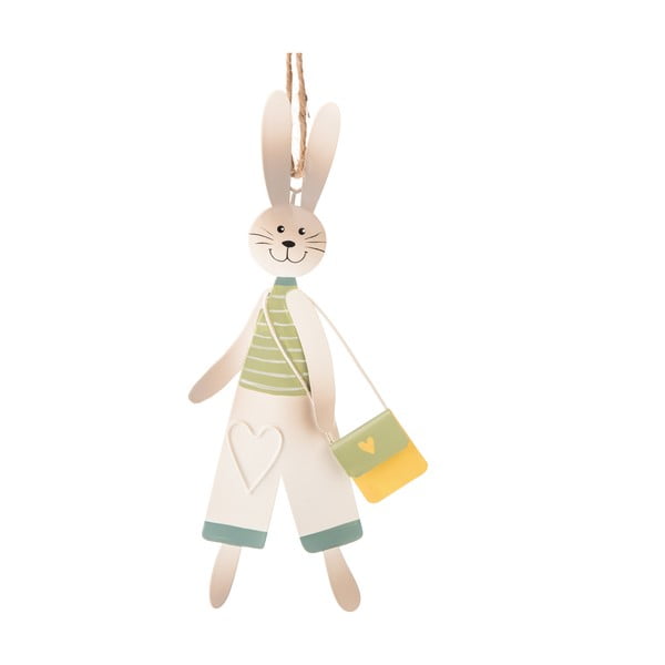 Metalowa wisząca dekoracja Dakls Mr. Bunny