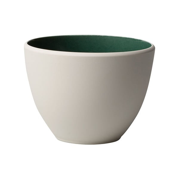 Biało-zielona porcelanowa miska Villeroy & Boch Uni, 450 ml