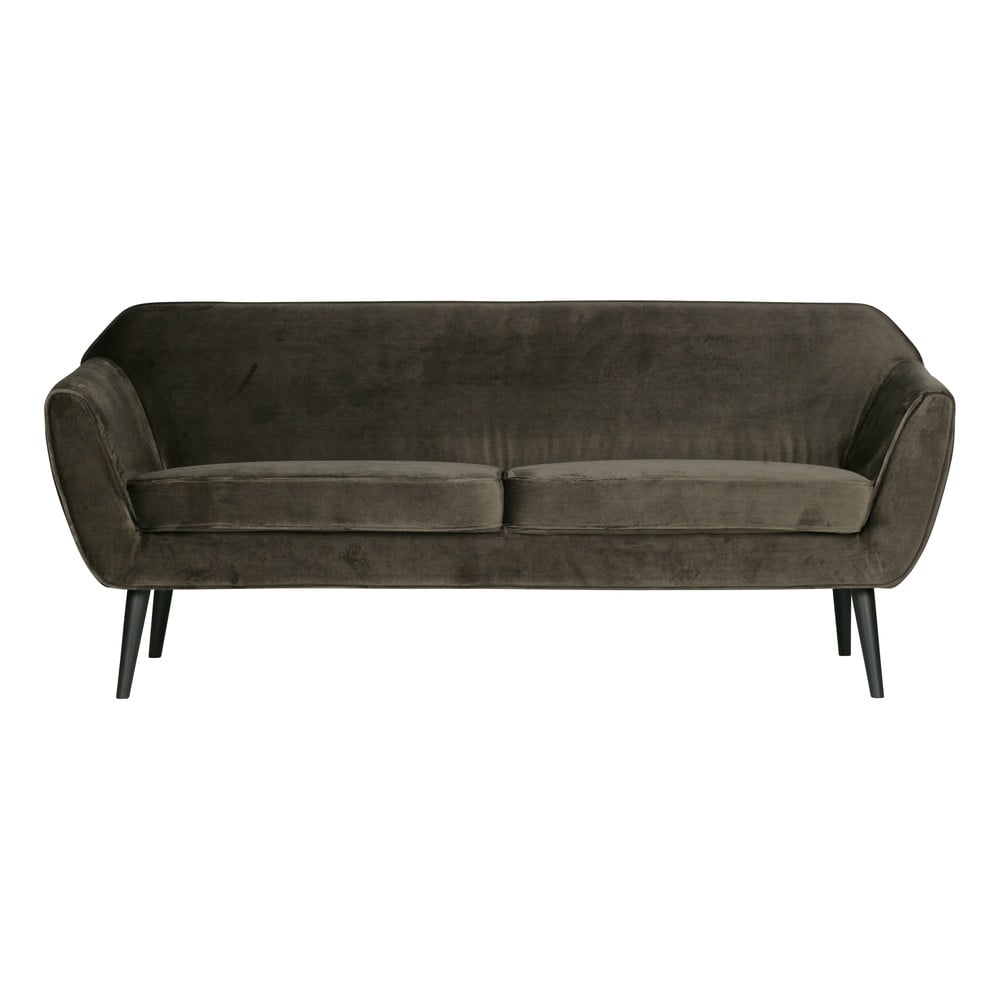 Ciemnozielona sofa WOOOD Rocco, 187 cm