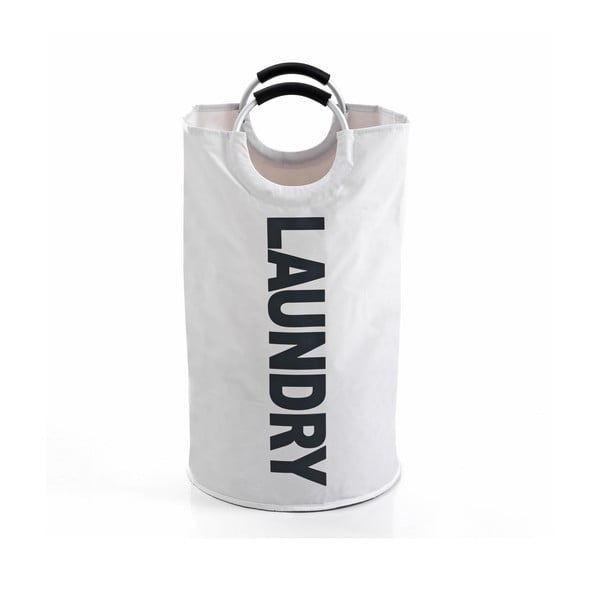 Biały kosz na pranie Tomasucci Laundry Bag, 60 L
