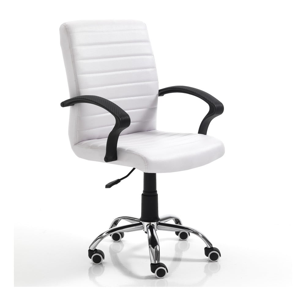 Białe krzesło biurowe na kółkach Tomasucci Pany