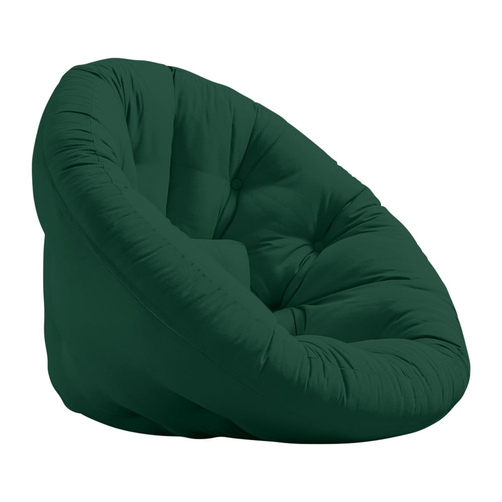 Fotel rozkładany Karup Design Nido Forest Green