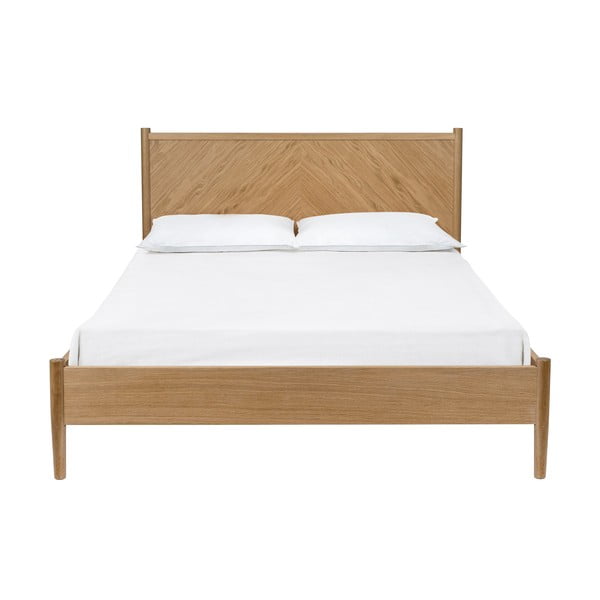 Łóżko 2-osobowe Woodman Farsta Angle, 140x200 cm