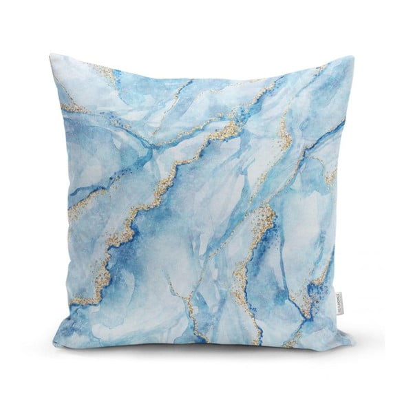 Poszewka na poduszkę Minimalist Cushion Covers Aquatic Marble, 45x45 cm