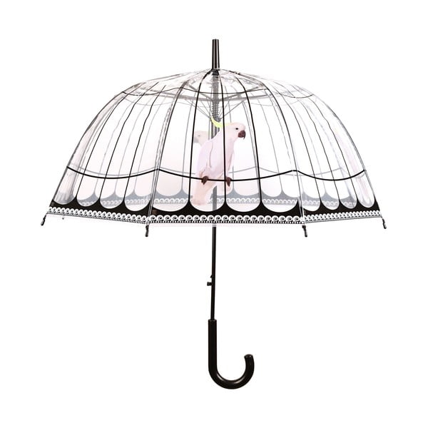 Przezroczysty parasol odporny na wiatr Ambiance Birds, ⌀ 81 cm