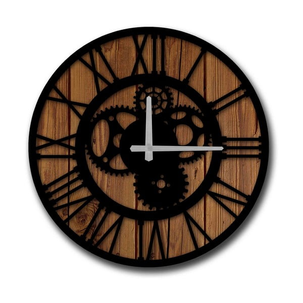 Zegar ścienny HomeArt Industrial, ø 50 cm