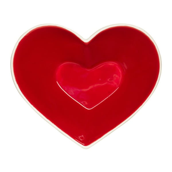 Porcelanowa miska w kształcie serca Sagaform Sweetheart