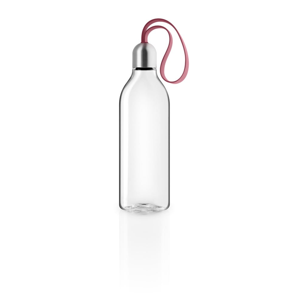 Butelka na wodę z różowym uchwytem Eva Solo Backpack, 500 ml