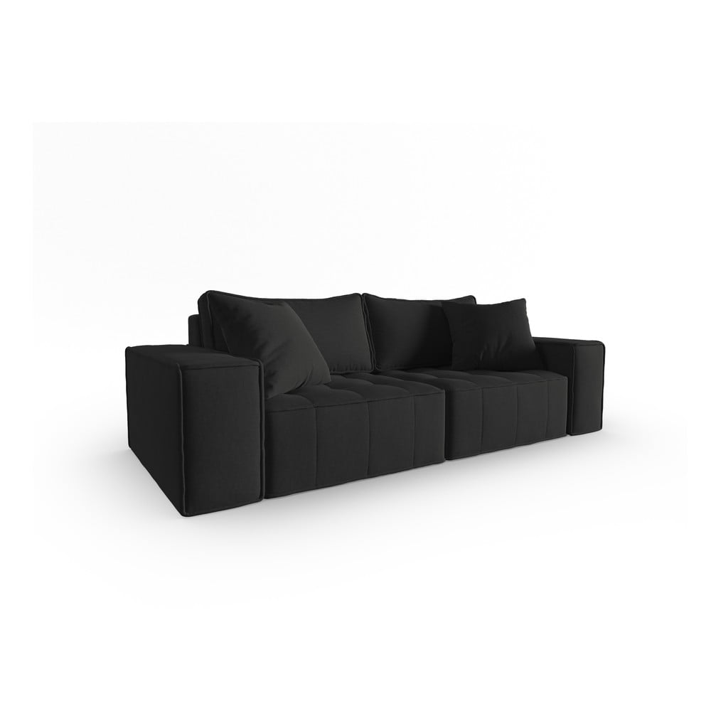 Czarna sofa 212 cm Mike – Micadoni Home