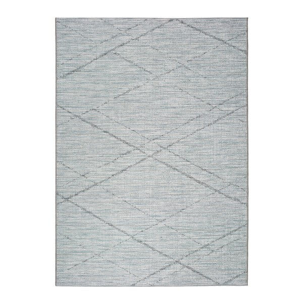 Niebieskoszary dywan odpowiedni na zewnątrz Universal Weave Cassita, 77x150 cm