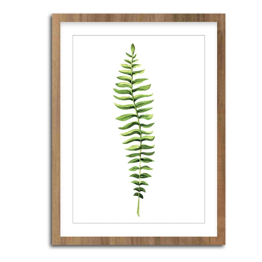 Zdjęcia - Obraz Dekoria Plakat 30x40 cm Greenery – Styler biały,zielony 