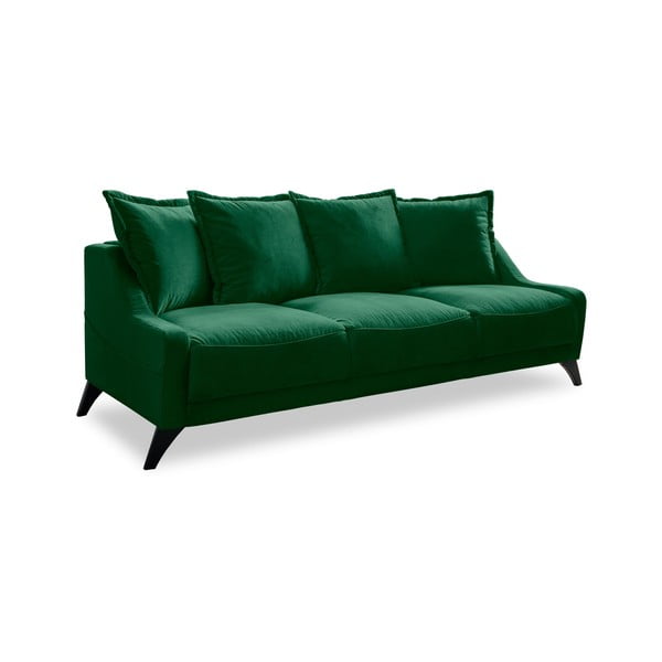 Zielona aksamitna sofa Miuform Royal Rose