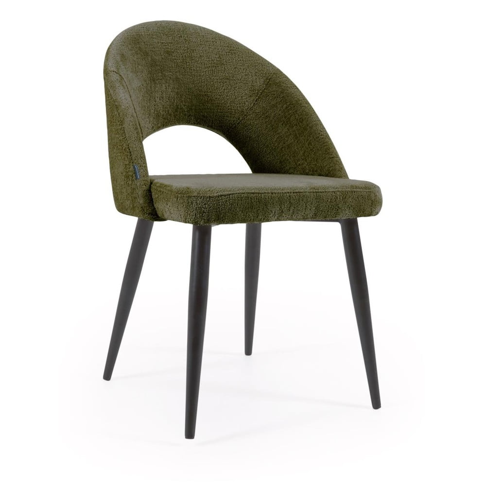 Zielone krzesła zestaw 4 szt. Mael – Kave Home