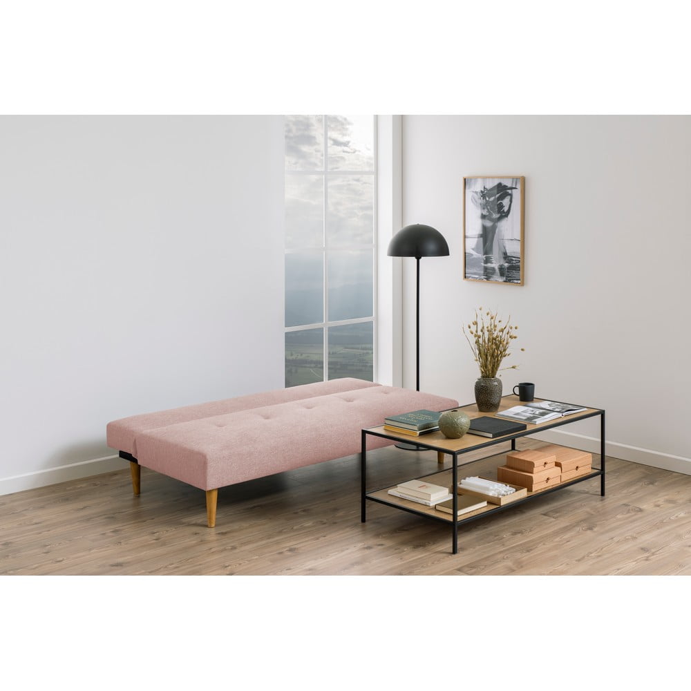 Różowa rozkładana sofa 180 cm Matylda – Bonami Essentials