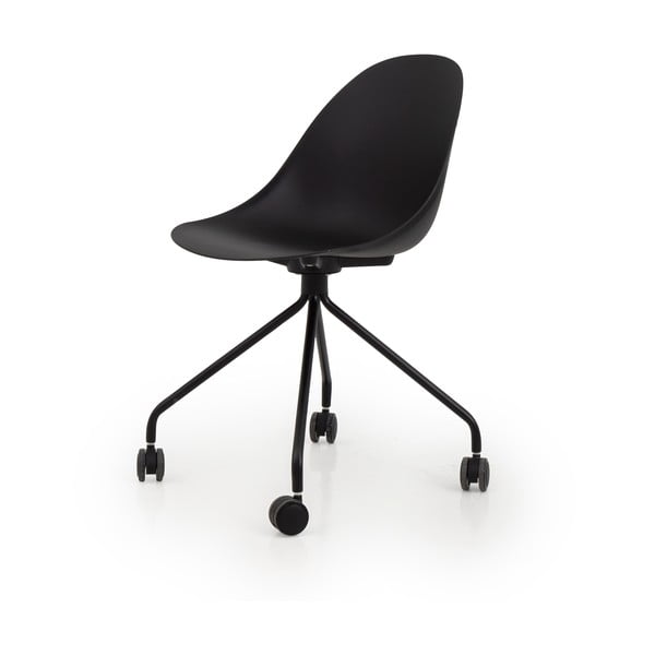 Czarne krzesło biurowe Tenzo