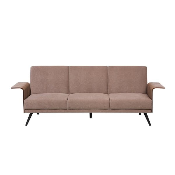 Jasnobrązowa sofa rozkładana Monobeli Elliot