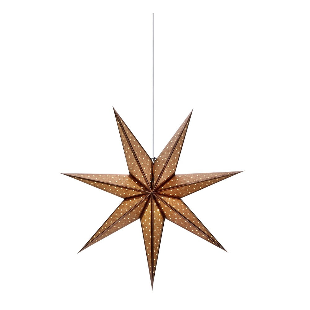 Zdjęcia - Żyrandol / lampa MarksLojd Brązowa dekoracja świetlna ze świątecznym motywem ø 45 cm Glitter – Marksl 