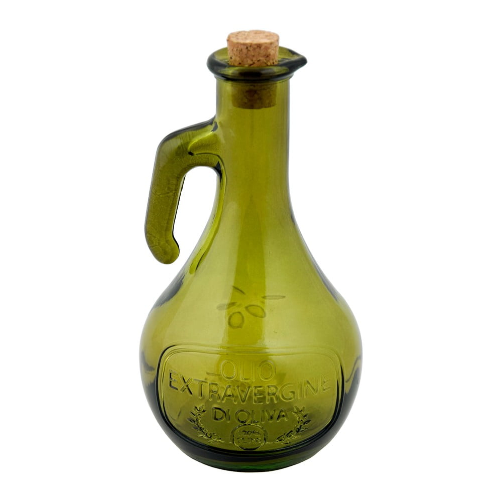 Фото - Інше приладдя Ego Zielona butelka na olej ze szkła z recyklingu  Dekor Olive, 500 ml ziel 