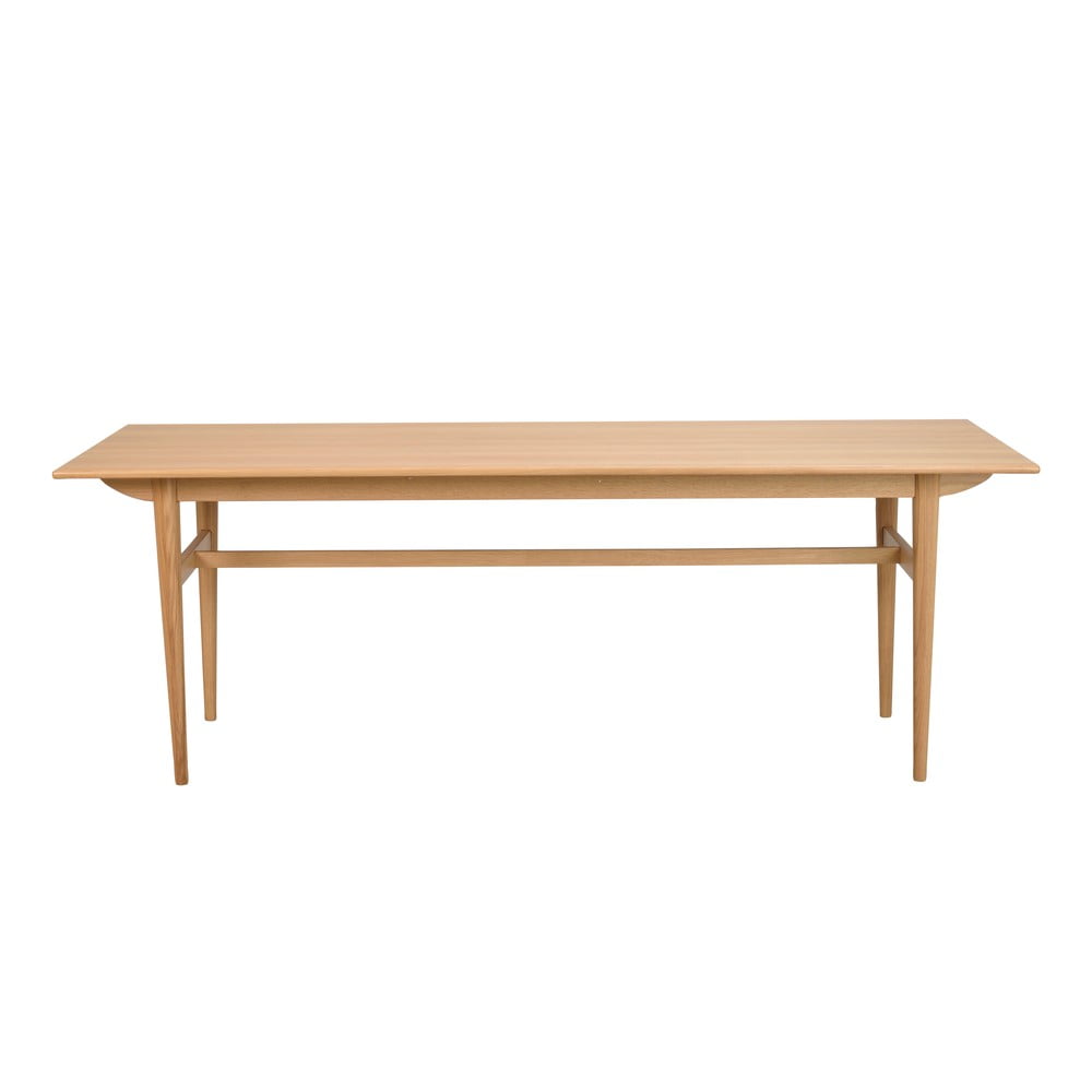 Dębowy stół do jadalni Rowico Tobermory, 215x90 cm