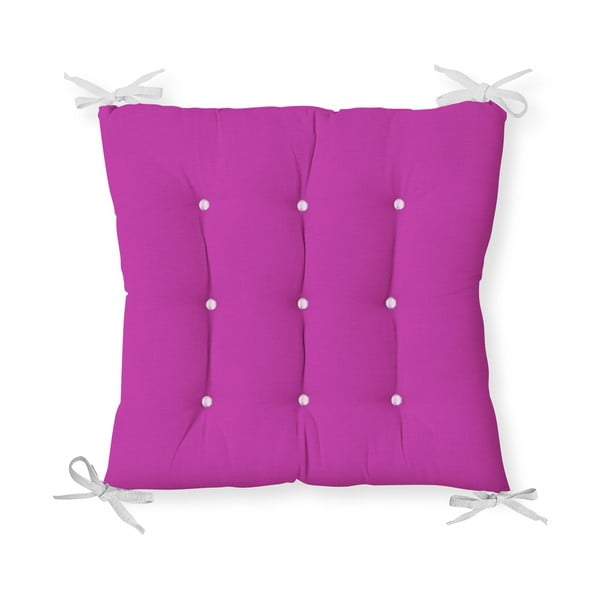 Poduszka na krzesło z domieszką bawełny Minimalist Cushion Covers Lila, 40x40 cm