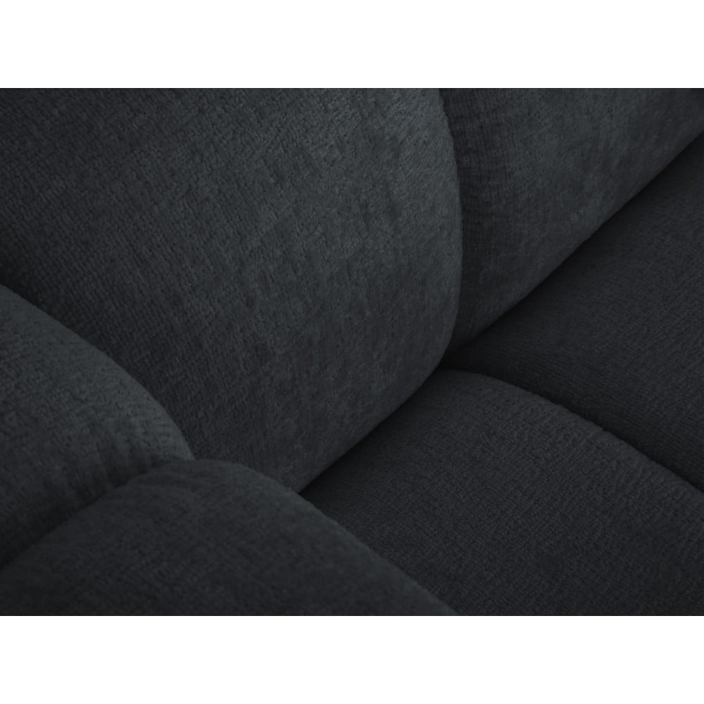 Czarna sofa 318 cm Lupine – Micadoni Home