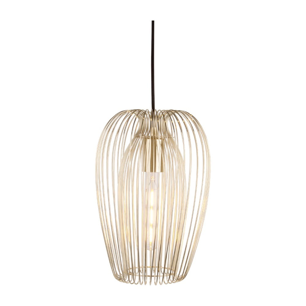 Pozłacana lampa sufitowa Leitmotiv Lucid Large