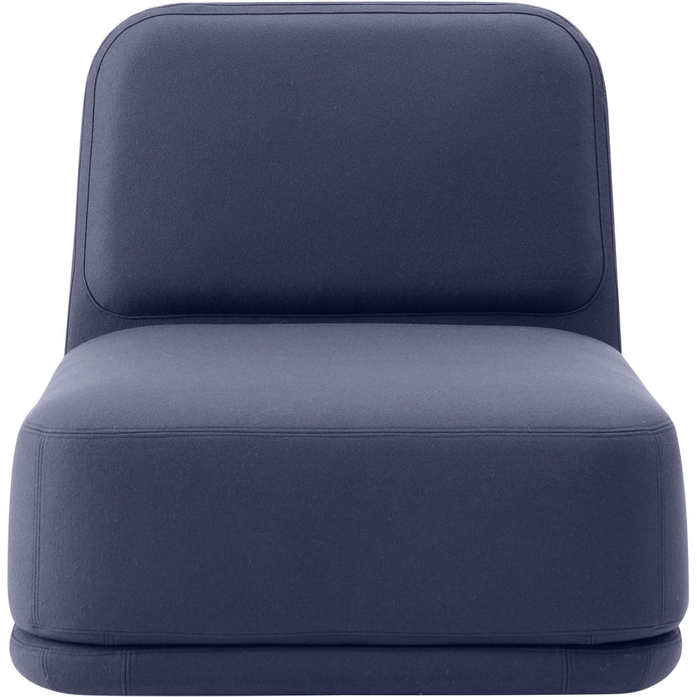 Ciemnoniebieski fotel Softline Standby Medium