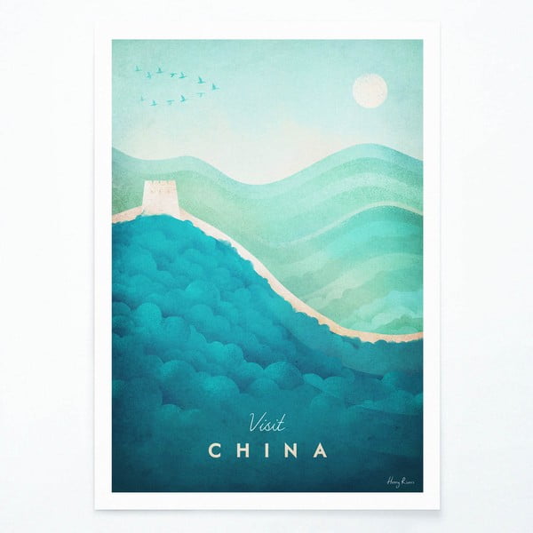 Plakat Travelposter China, A3