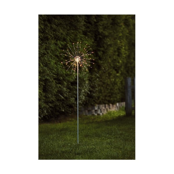 Ogrodowa wbijana dekoracja świetlna Star Trading Outdoor Firework Flattio, wys. 110 cm