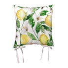 Poduszka na krzesło z mikrowłókna Mike & Co. NEW YORK Lemons, 43x43 cm