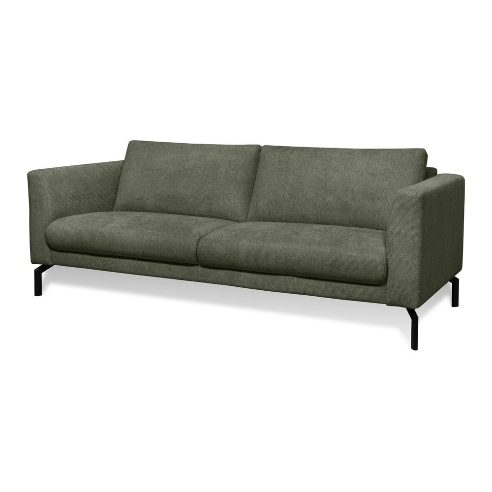 Ciemnozielona sofa 216 cm Gomero – Scandic