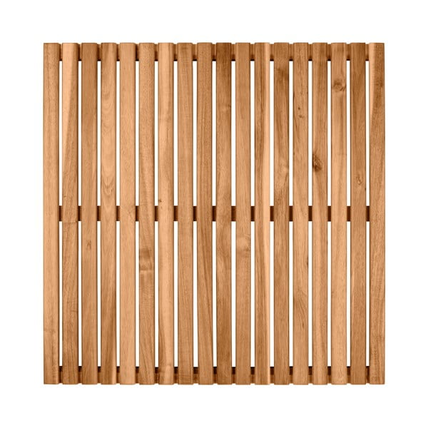 Mata łazienkowa z drewna akacjowego Wenko, 55x55 cm