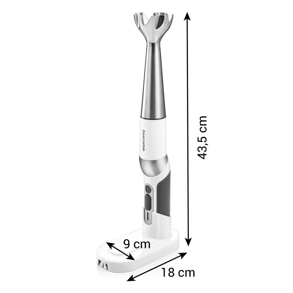 Blender w biało-srebrnym kolorze Grand chef – Tescoma
