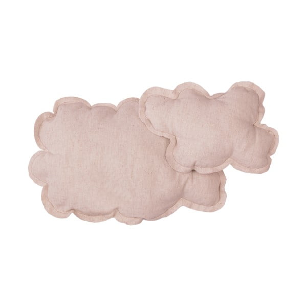 Różowa poduszka dekoracyjna Little Nice Things Cloud