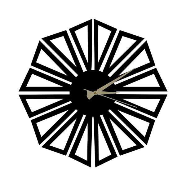 Metalowy zegar Dandelion, ø 50 cm